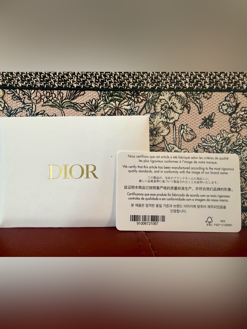 DIOR LUCKY MEDIUM DIOR BOOK TOTE - Picture 10 of 11